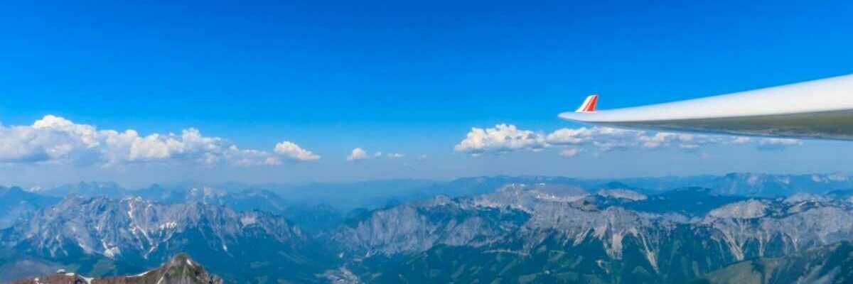 Flugwegposition um 10:52:43: Aufgenommen in der Nähe von Tragöß-Sankt Katharein, Österreich in 2393 Meter